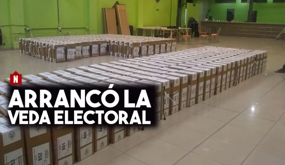 Arrancó la veda electoral