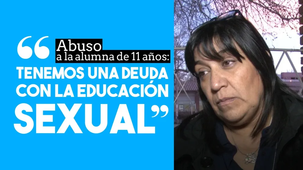 Abuso a la alumna de 11 años: "Tenemos una deuda con la educación sexual"