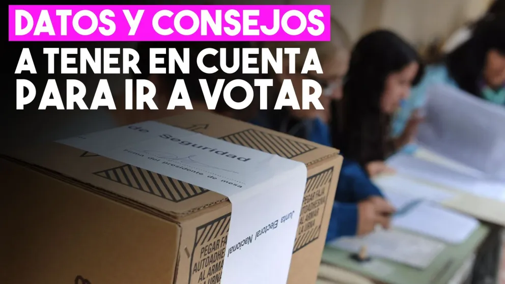 Datos y consejos a tener en cuenta para ir a votar