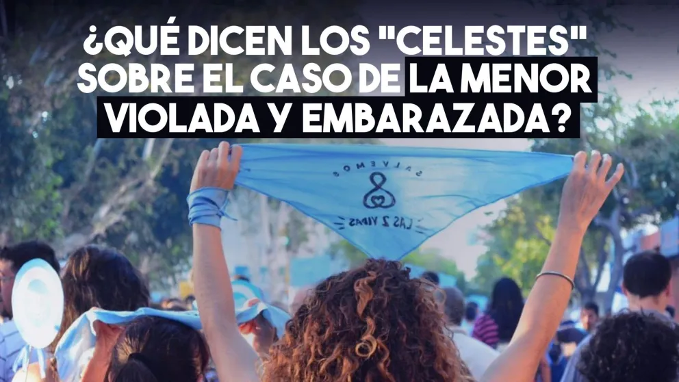 El movimiento “La Ola Celeste San Juan”  se puso a disposición de la familia de la menor violada y rechaza el aborto