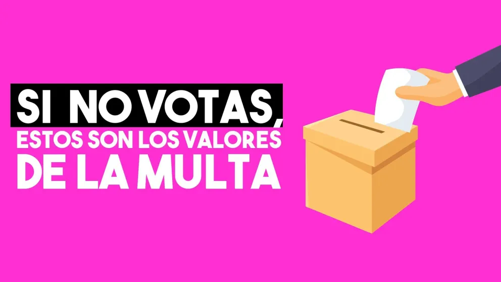 El valor de la multa por no votar