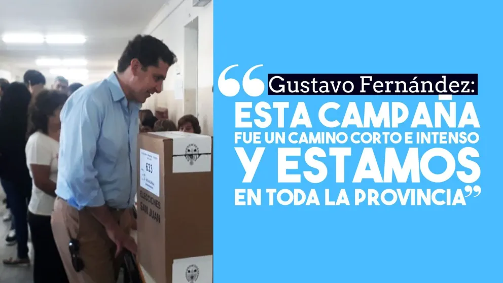 Gustavo Fernández: "Esta campaña fue un camino corto e intenso y estamos en toda la provincia"
