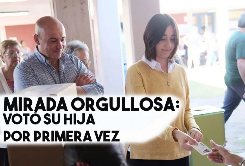 Pablo Garcia Nieto: "Estoy con mucha tranquilidad, disfrutando esta fiesta de la democracia"