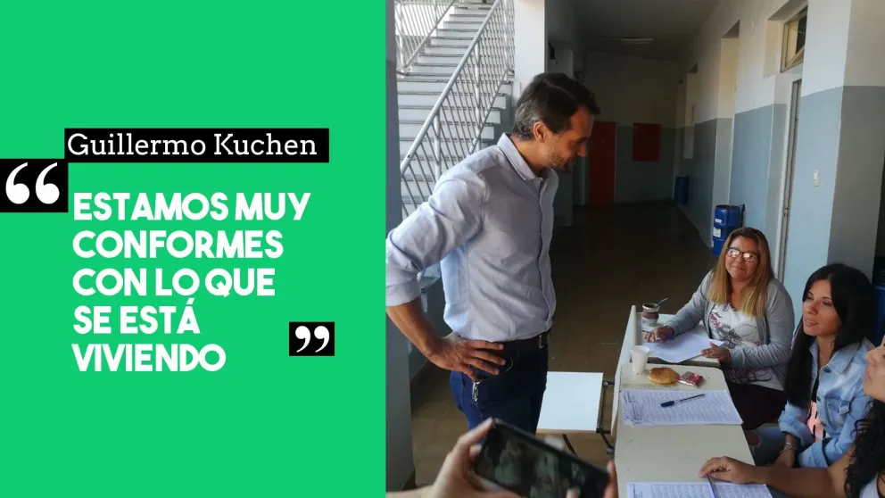 Guillermo Kuchen: "Estamos muy conformes con lo que se está viviendo"