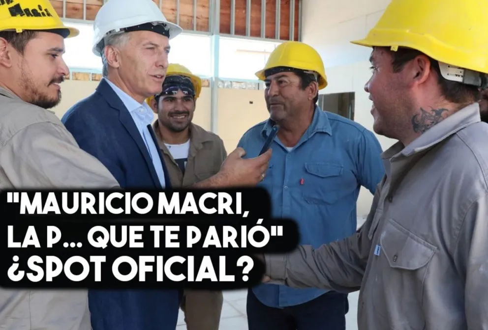 Macri juega con los insultos en un spot