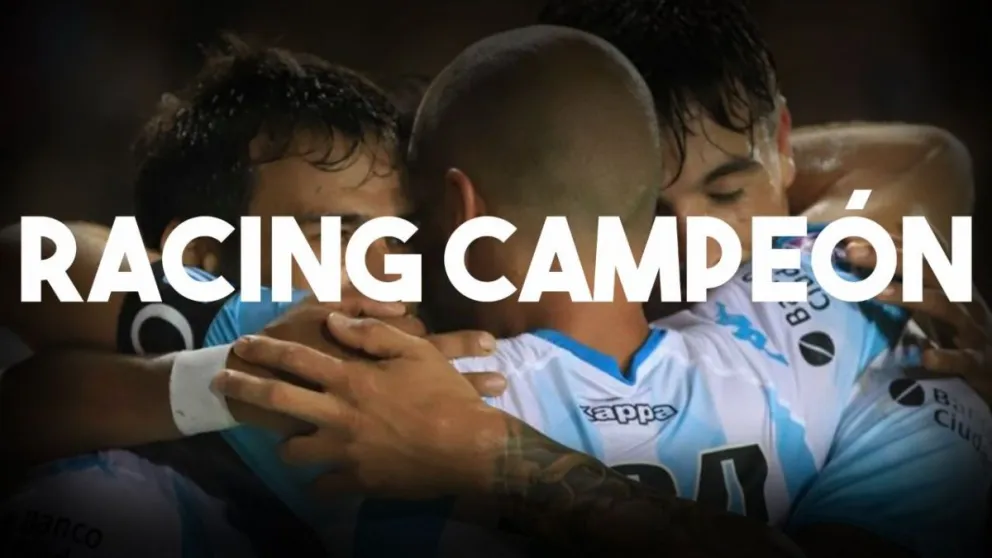 Racing es el nuevo campeón del fútbol argentino