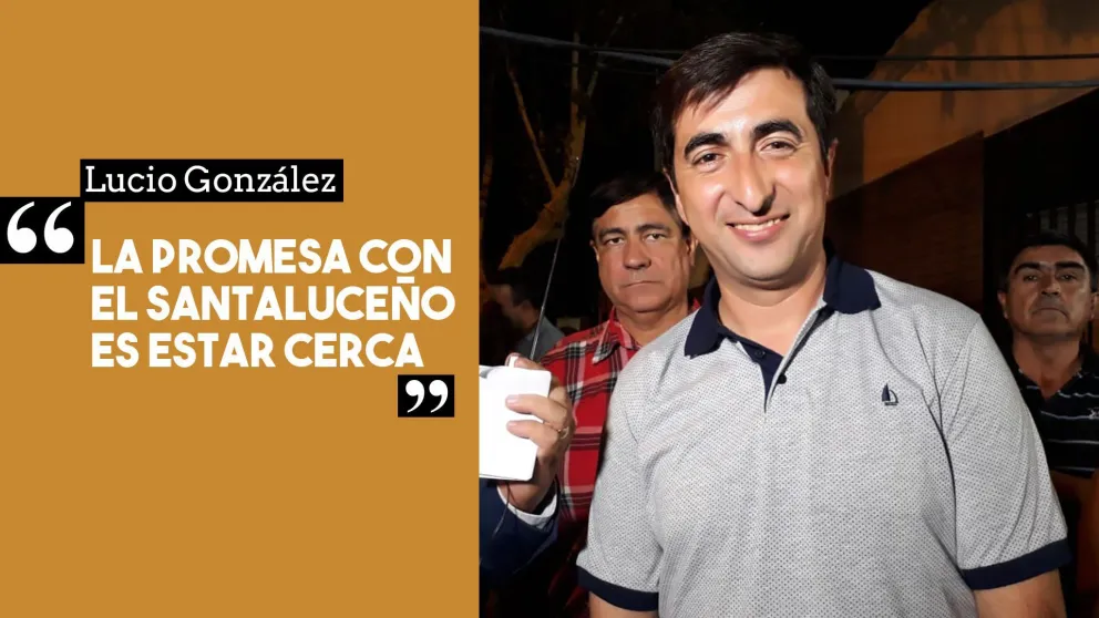 Lucio González: "La promesa con el santaluceño es estar cerca"