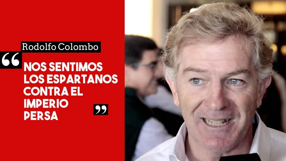 Colombo: "Nos sentimos los espartanos contra el imperio persa"