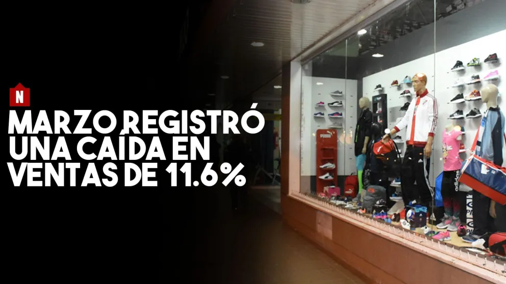 Las ventas de marzo cayeron un 11,6 por ciento en San Juan