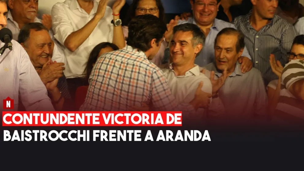 Contundente victoria de Baistrocchi en la interna de Capital