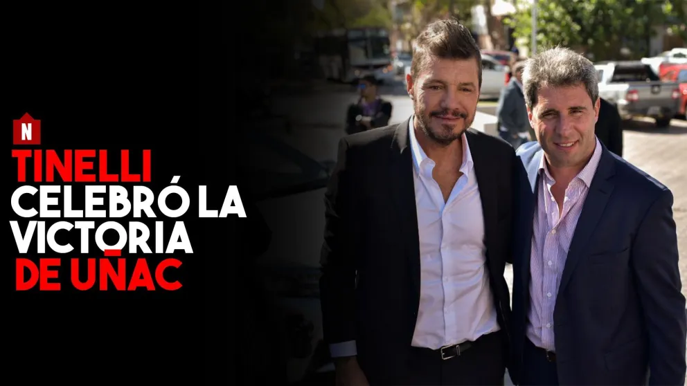 Marcelo Tinelli celebró la victoria de Sergio Uñac