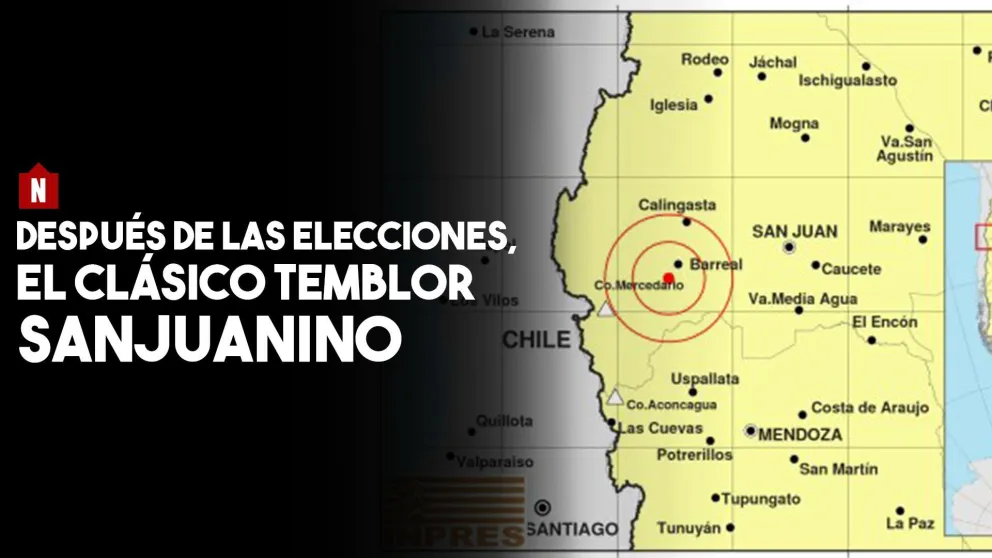Tembló en la madrugada sanjuanina