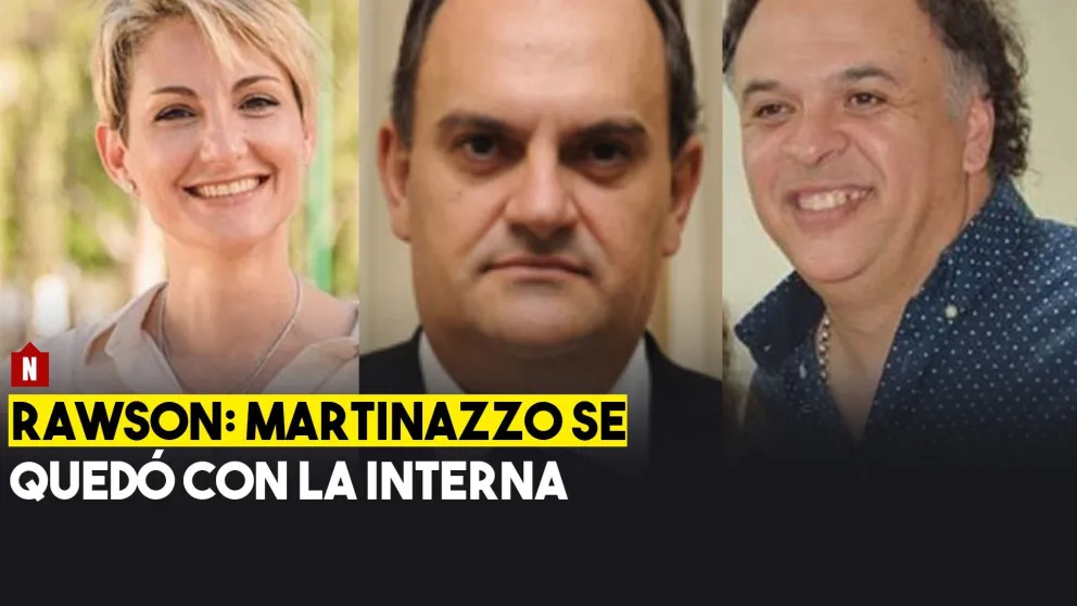 Rawson: Martinazzo se quedó con la interna del Frente Con Vos