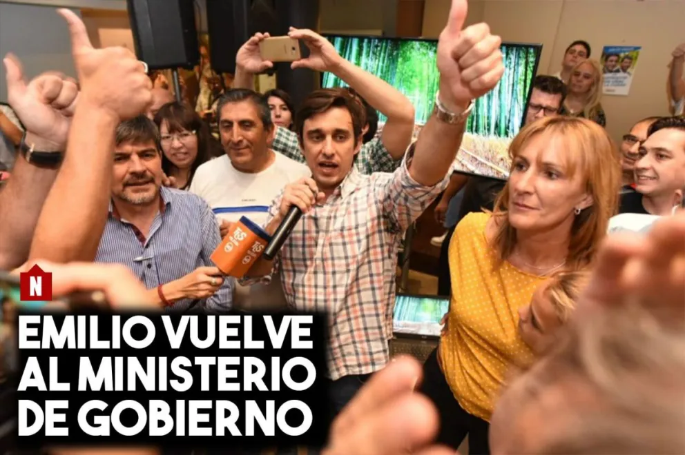 Baistrocchi vuelve a sus funciones de ministro de Gobierno