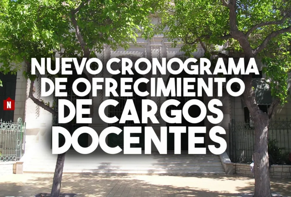 Hay cronograma actualizado de ofrecimiento de cargos docentes