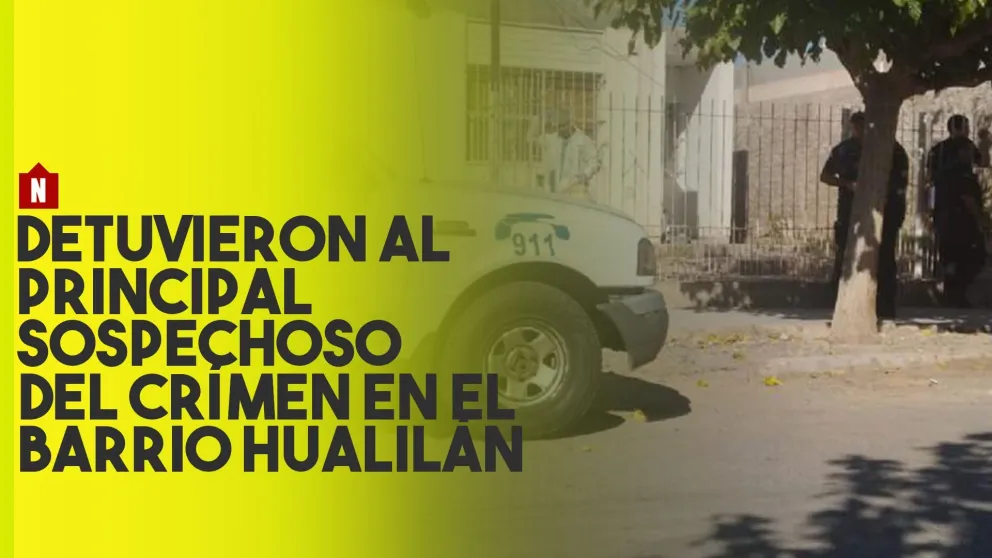 Crimen en el barrio Hualilán: detuvieron al "Piolín", principal sospechoso