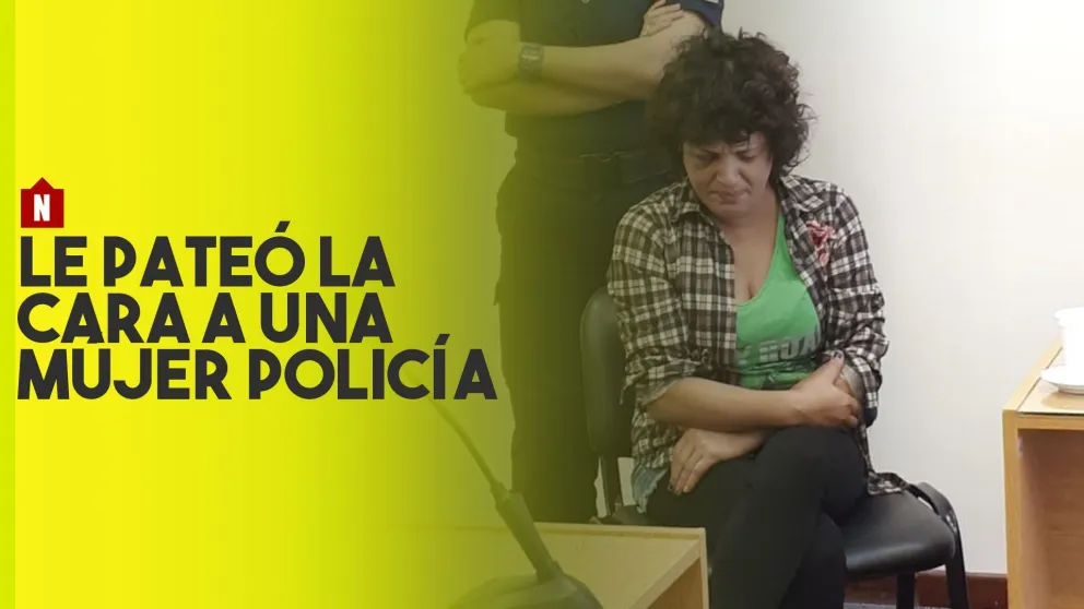 Una mujer le pateó la cara a una policía a la salída del boliche Kairos
