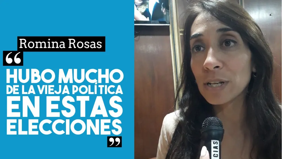 Romina Rosas: "Hubo mucho de la vieja política en estas elecciones"