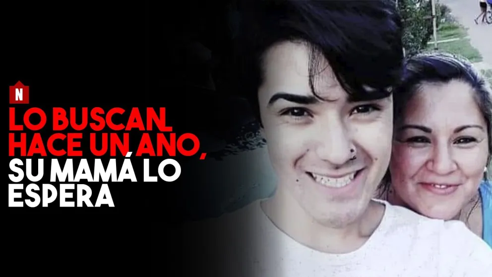 Desapareció hace un año pero su mamá lo espera