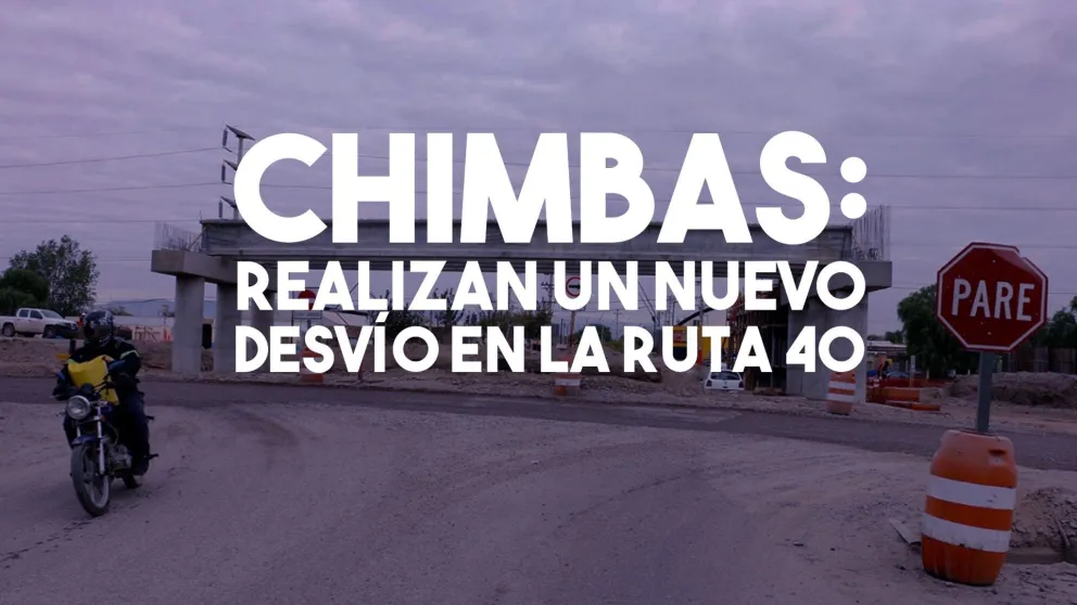 Realizarán un nuevo desvío en la Ruta 40 norte