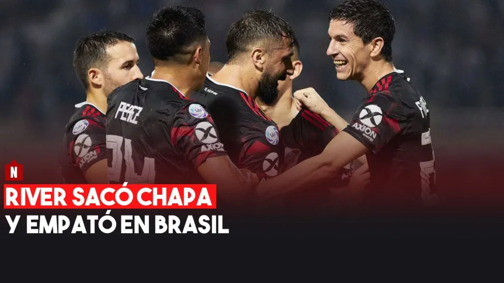 River empató en Brasil contra Inter