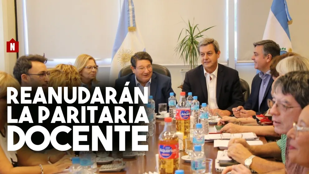 Reanudan la paritaria docente