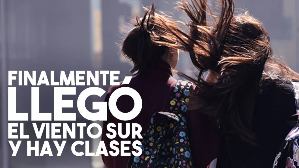 Llegó el viento sur: clases normales