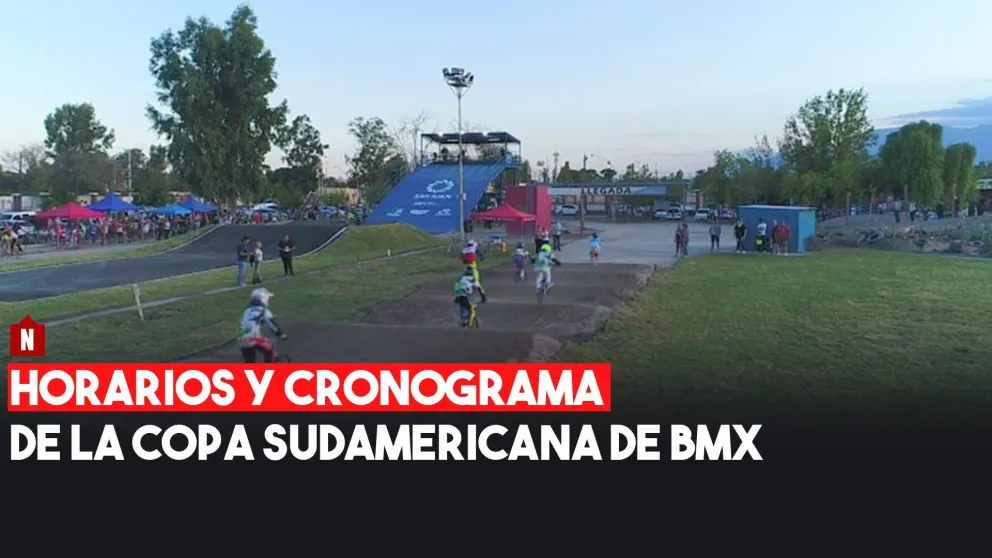 Horarios de la Copa Suramericana de BMX en San Juan