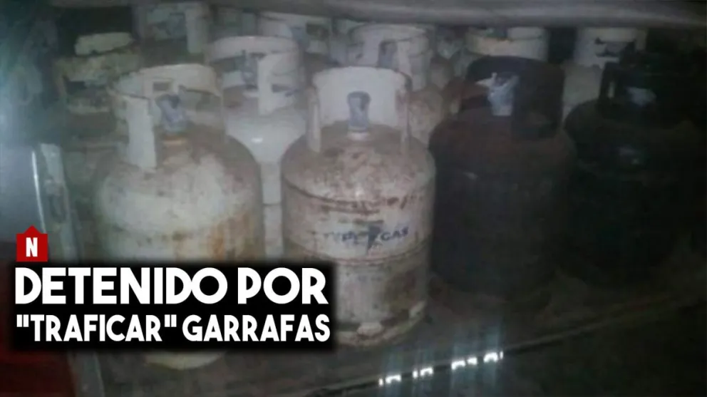 Lo detuvieron con 30 garrafas de dudosa procedencia