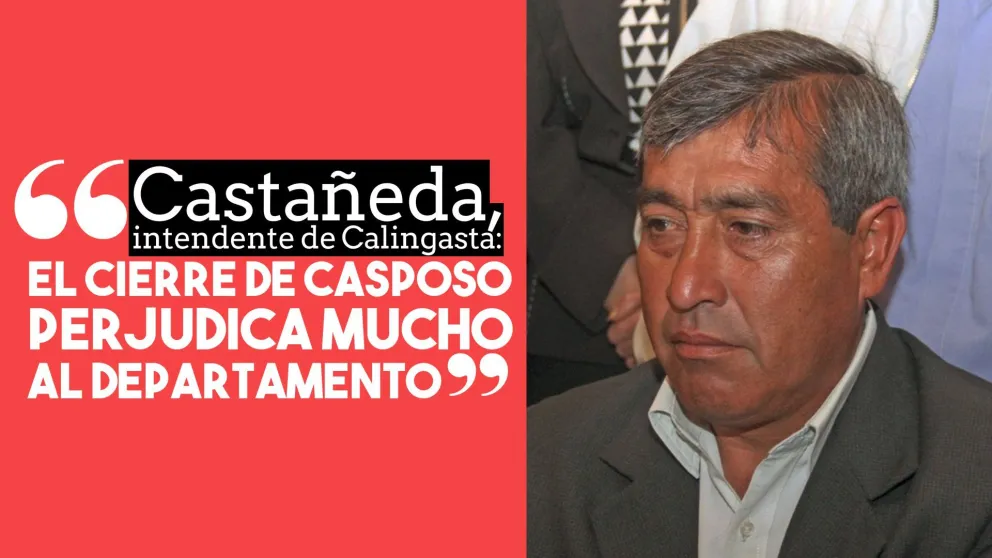 Castañeda, intendente de Calingasta: "El cierre de Casposo perjudica mucho al departamento"