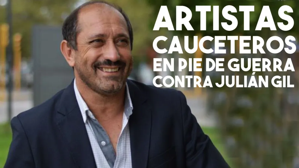 Artistas cauceteros en pie de guerra con Julián Gil