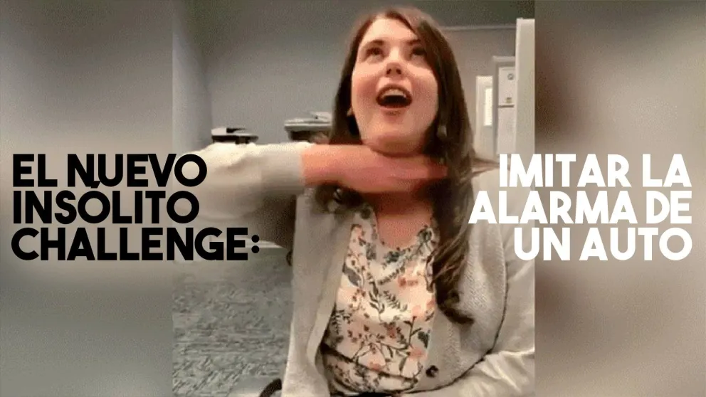 El nuevo insólito "challenge": imitar la alarma de un auto