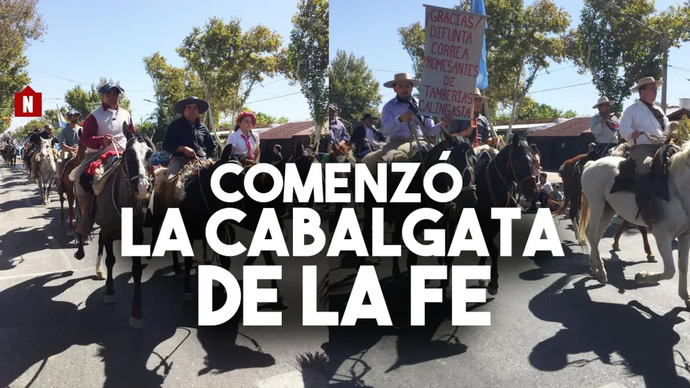 Comenzó la Cabalgata de la Fe: más de 4000 jinetes partieron hacia la Difunta Correa