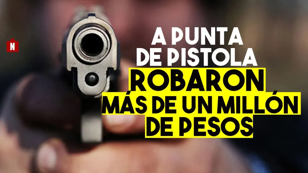 A punta de pistola, robaron $1.400.000 de una empresa