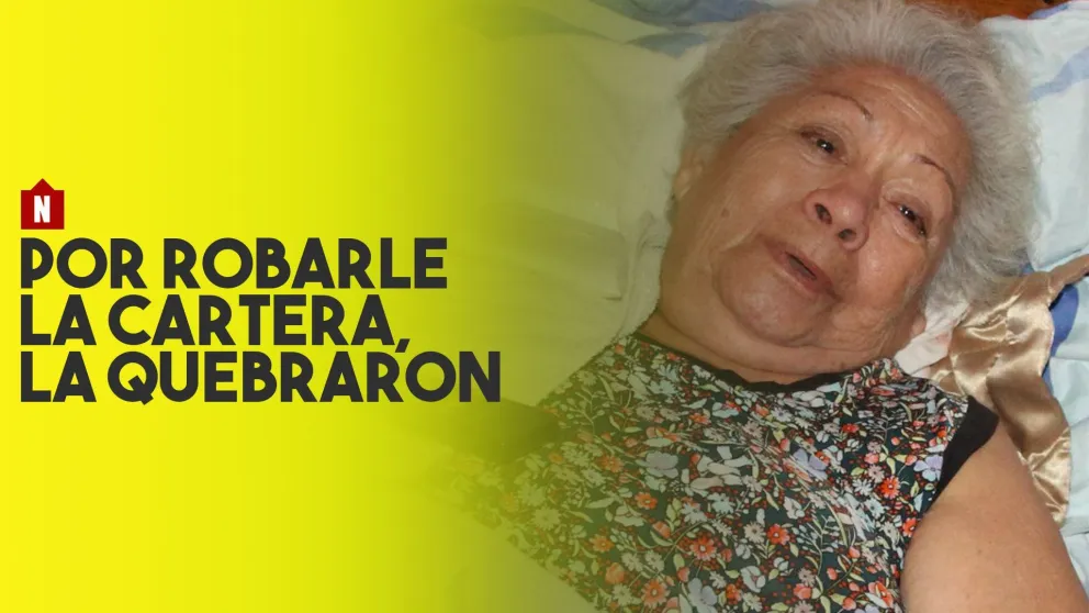 Le robaron la cartera a una abuela y la quebraron