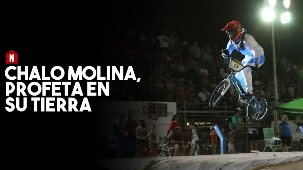 Chalo Molina gritó campeón en su casa