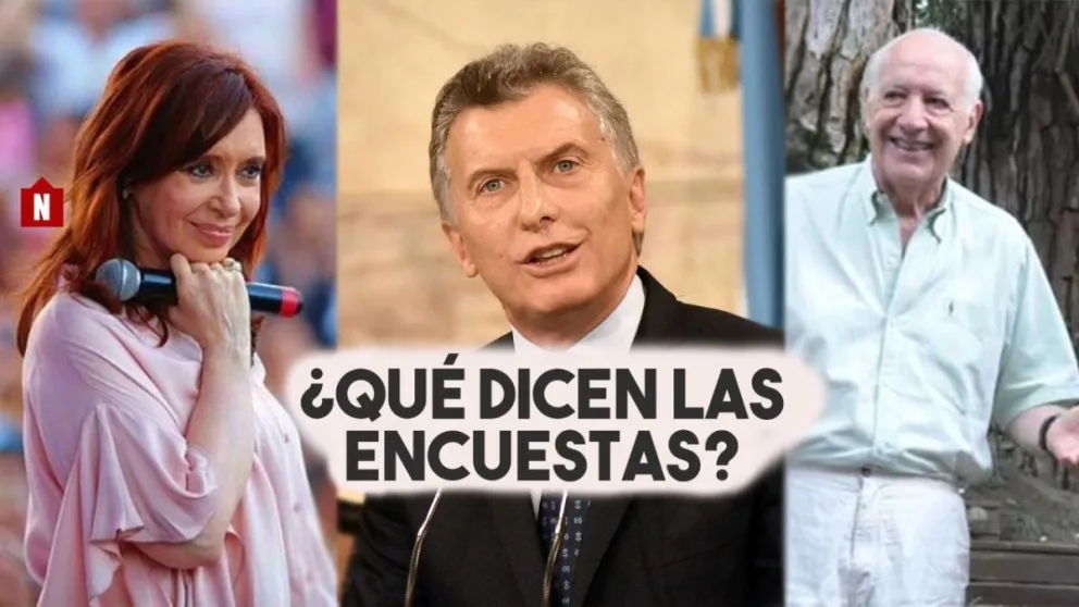 Cristina encabeza las encuestas y Macri no repunta