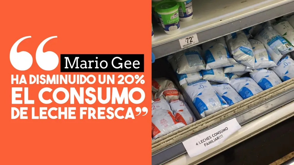 "El consumo de leche fresca ha disminuido un 20%"
