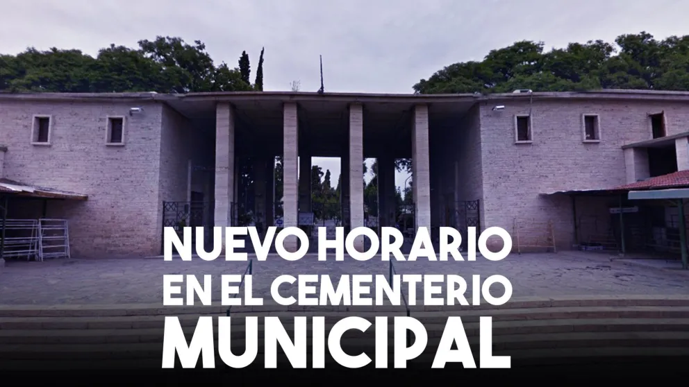 Nuevo horario en el Cementerio Municipal