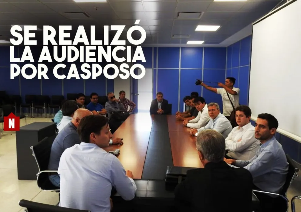 Casposo: se realiza la audiencia buscando una conciliación