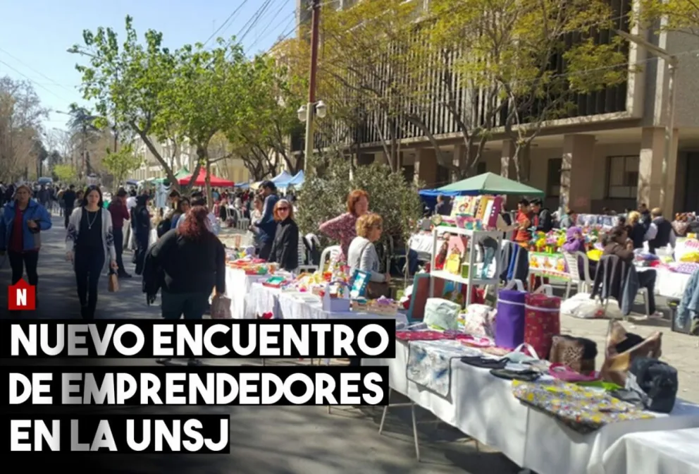 Feria de Economía Social y Solidaria en la UNSJ