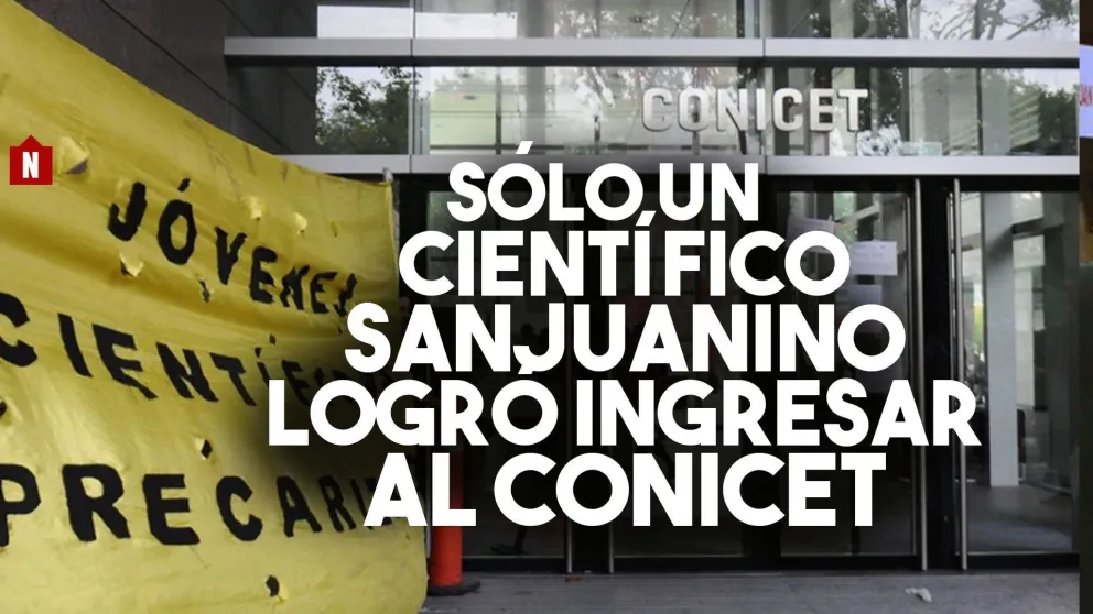 Sólo un científico sanjuanino logró ingresar al CONICET