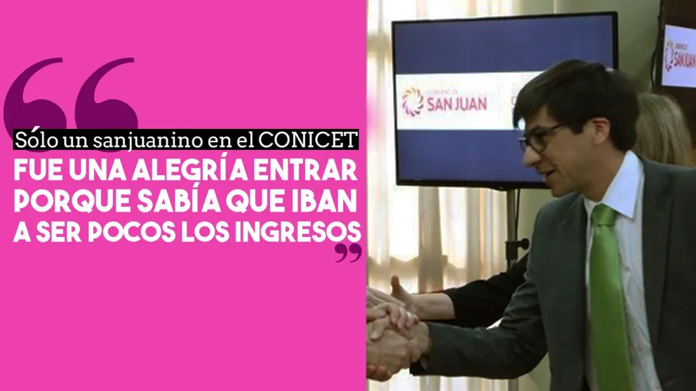 Martín Rothis: “Fue una alegría entrar al CONICET porque sabía que iban a ser pocos los ingresos”