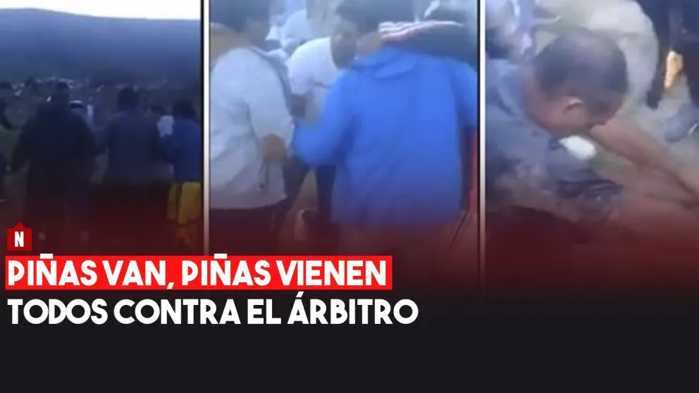 En Tucumán le dieron una brutal golpiza a árbitro luego de un partido de fútbol