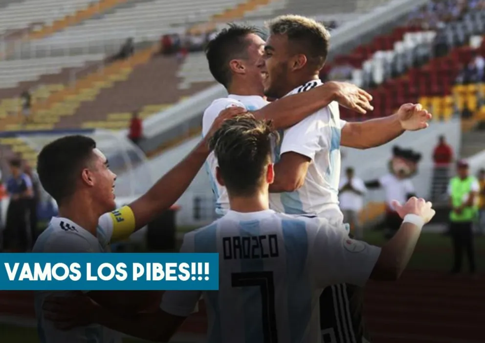 Sudamericano Sub 17: la Argentina le ganó a Chile y quedó a un paso del Mundial