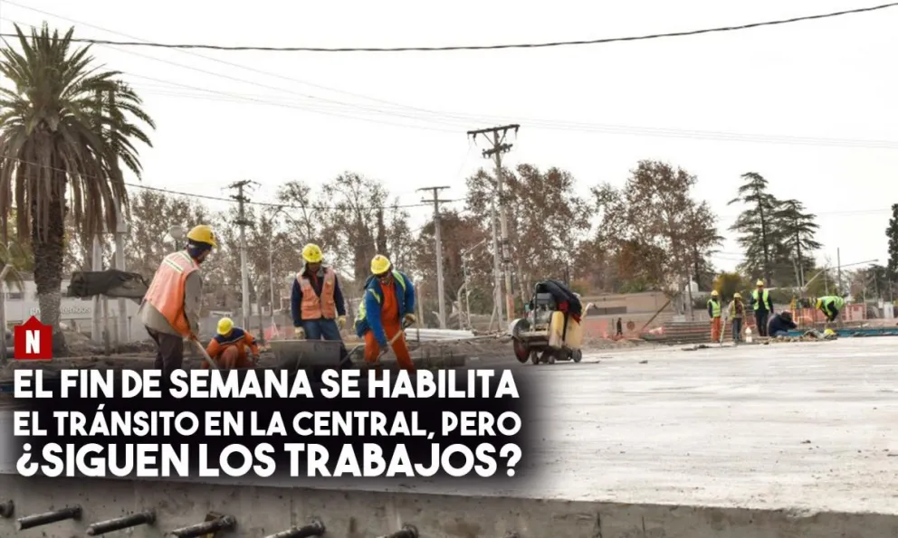 Después la habilitación de la Central, siguen las obras
