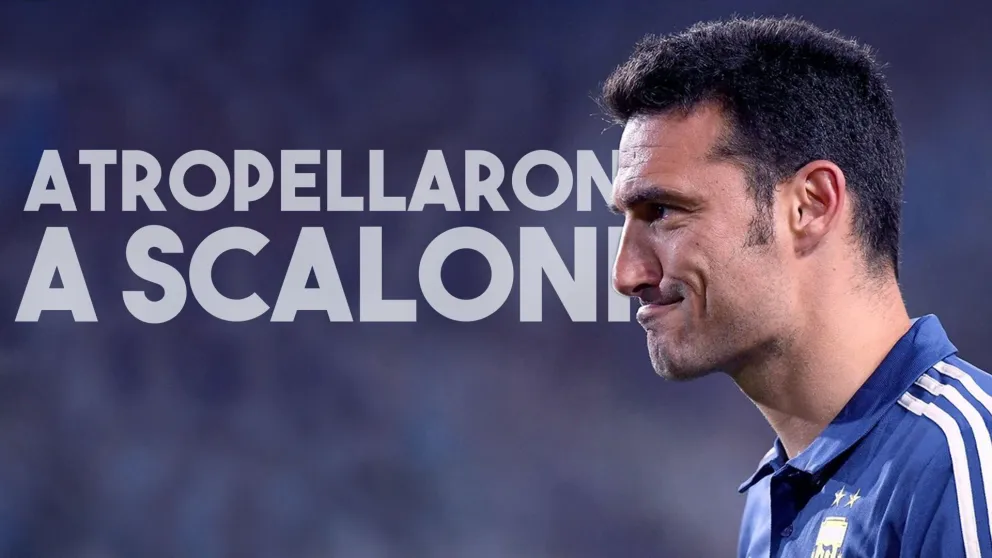 Atropellaron a Scaloni