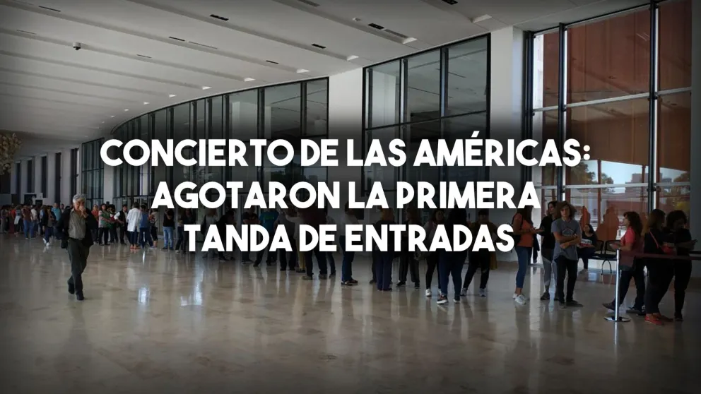 Agotaron la primera tanda de entradas para el Concierto de las Américas