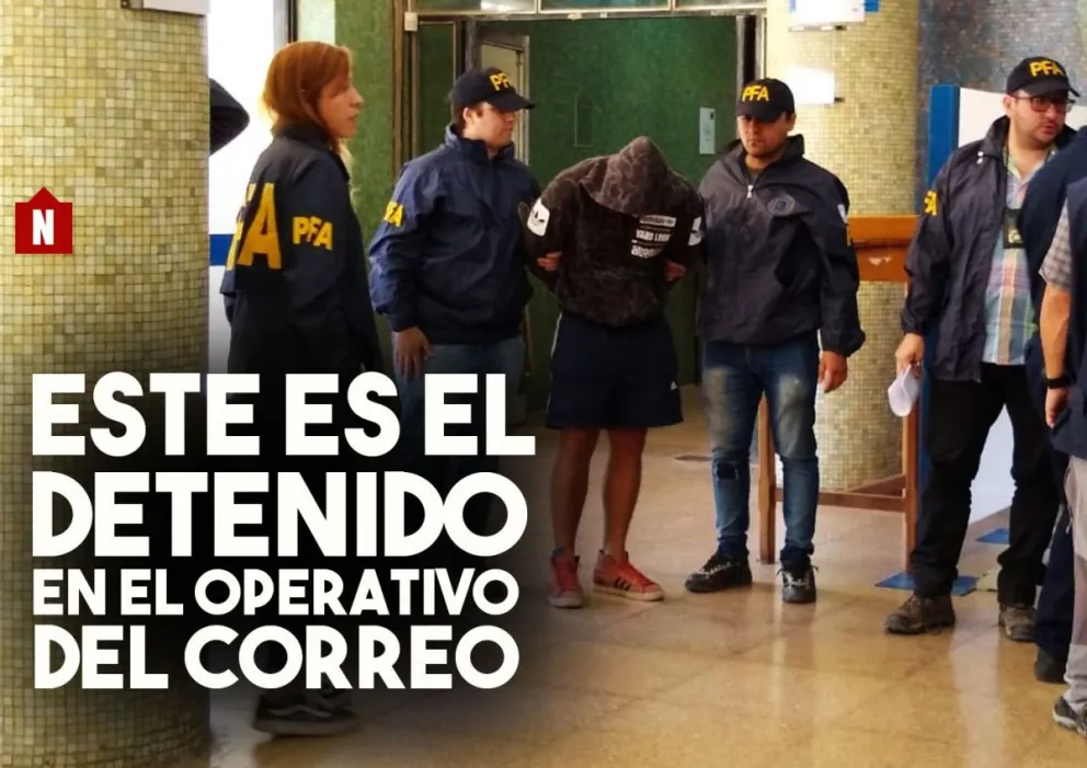 Este es el joven que detuvieron en el operativo de la Federal