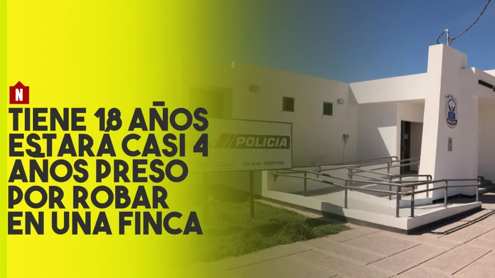 Tres años y cuatro meses de prisión por robar en una finca